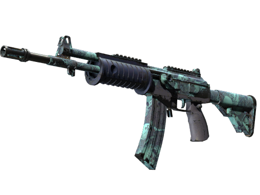 Buy CS2 rifle Souvenir Galil AR | Cold Fusion (Well-Worn) skin