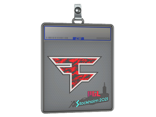 Buy CS2 charm Sticker Slab | FaZe Clan | Stockholm 2021 skin