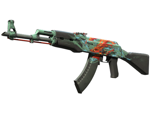 Buy CS2 rifle StatTrak™ AK-47 | Aquamarine Revenge (Well-Worn) skin