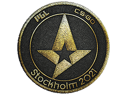 Buy CS2 patch Patch | Astralis (Gold) | Stockholm 2021 skin