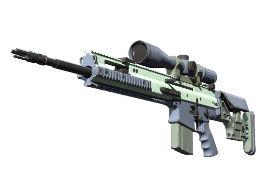 Buy CS2 sniper rifle Souvenir SCAR-20 | Storm (Well-Worn) skin