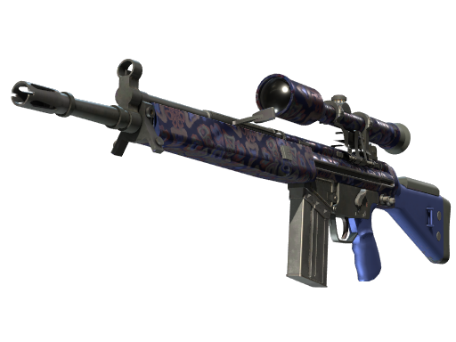 Buy CS2 sniper rifle G3SG1 | Violet Murano (Minimal Wear) skin