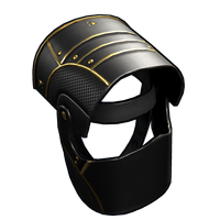 Buy Rust armor Black Gold Helmet skin