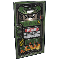 Buy Rust armored metal door Bombshell Armored Door skin