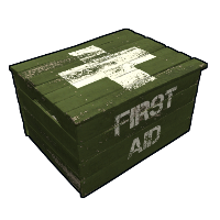 Buy Rust wooden box First Aid Box skin