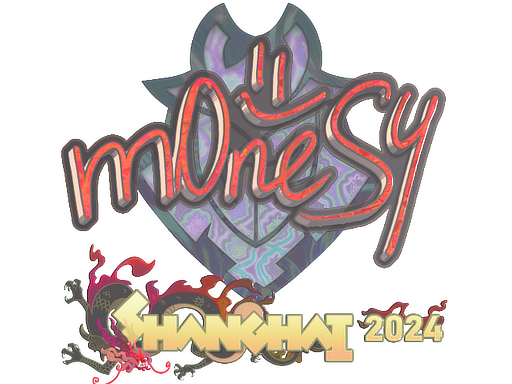 Buy CS2 sticker Sticker | m0NESY (Holo) | Shanghai 2024 skin