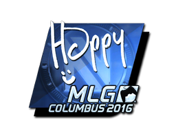 Buy CS2 sticker Sticker | Happy (Foil) | MLG Columbus 2016 skin