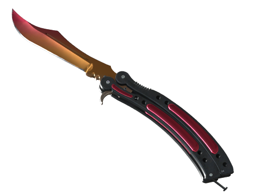Buy CS2 knife ★ Butterfly Knife | Fade (Minimal Wear) skin