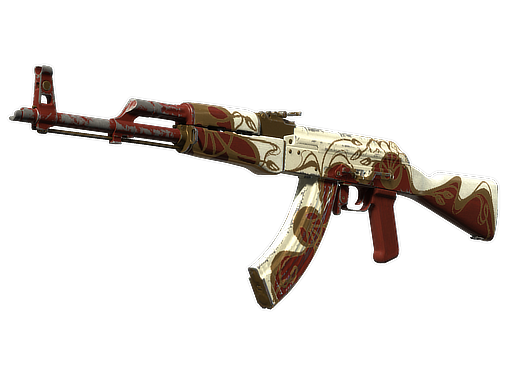 Buy CS2 rifle AK-47 | Nouveau Rouge (Well-Worn) skin