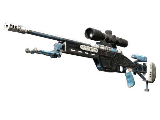 Buy CS2 sniper rifle StatTrak™ SSG 08 | Ghost Crusader (Minimal Wear) skin