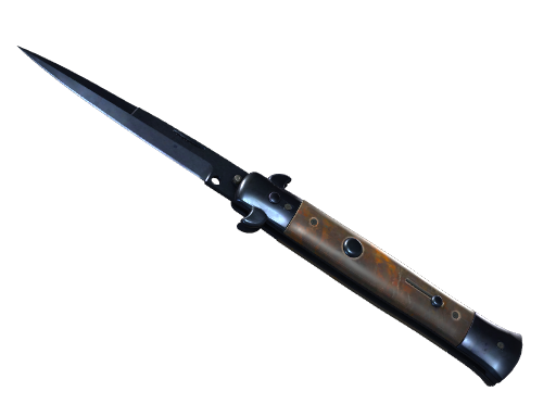 Buy CS2 knife ★ Stiletto Knife | Blue Steel (Battle-Scarred) skin