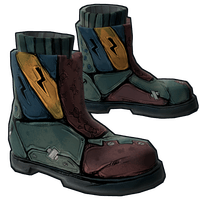 Buy Rust clothing Cel Shading Boots skin