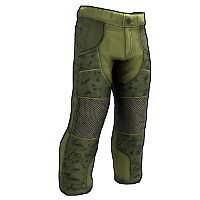 Buy Rust burlap trousers Fisherman Burlap Pants skin