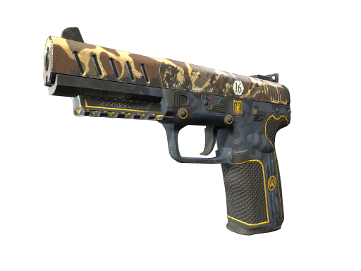 Buy CS2 pistol StatTrak™ Five-SeveN | Buddy (Well-Worn) skin