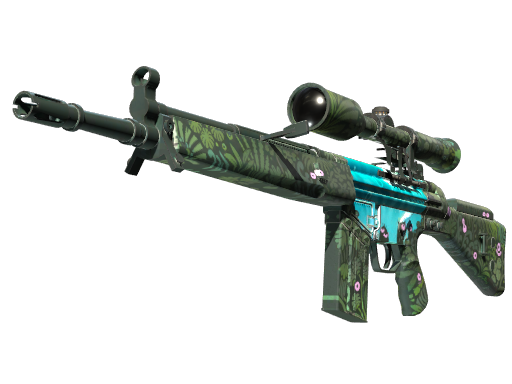 Buy CS2 sniper rifle StatTrak™ G3SG1 | Dream Glade (Well-Worn) skin