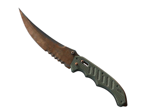 Buy CS2 knife ★ Flip Knife | Rust Coat (Battle-Scarred) skin