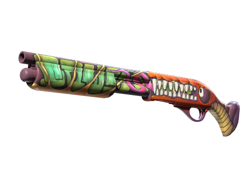 Buy CS2 shotgun StatTrak™ Sawed-Off | Devourer (Factory New) skin