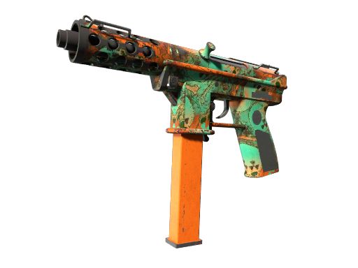 Buy CS2 pistol Tec-9 | Toxic (Well-Worn) skin