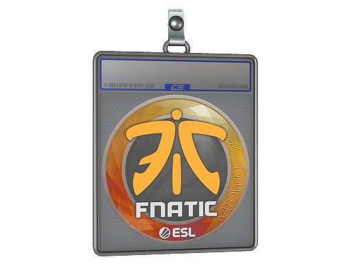 Buy CS2 charm Sticker Slab | Fnatic | Katowice 2019 skin