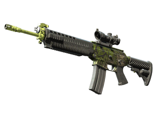 Buy CS2 rifle SG 553 | Lush Ruins (Well-Worn) skin