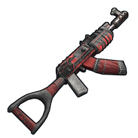 Buy Rust weapon Alien Red skin