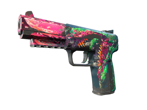Buy CS2 pistol Five-SeveN | Hyper Beast (Battle-Scarred) skin
