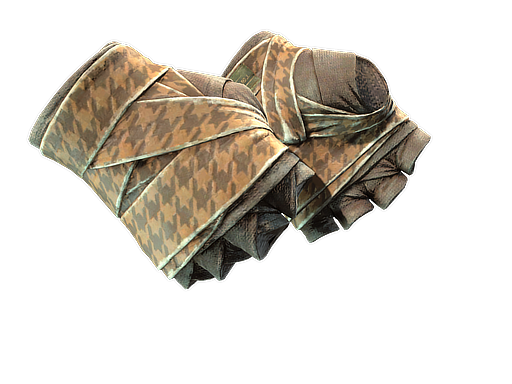 Buy CS2 gloves ★ Hand Wraps | Desert Shamagh (Battle-Scarred) skin