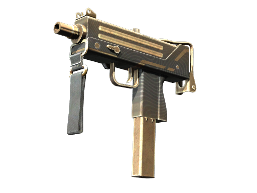 Buy CS2 smg Souvenir MAC-10 | Echoing Sands (Battle-Scarred) skin