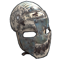 Buy Rust metal facemask Tank Crew Facemask skin