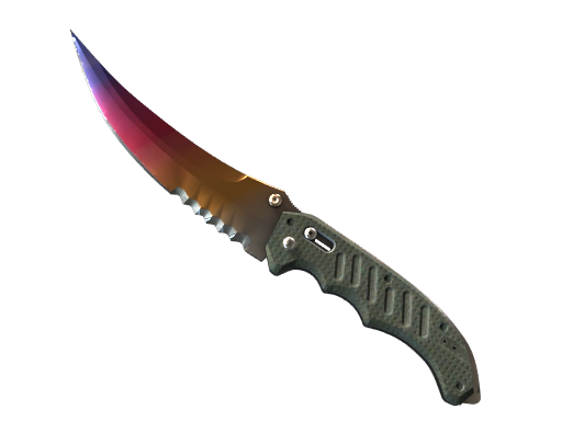 Buy CS2 knife ★ Flip Knife | Fade (Factory New) skin