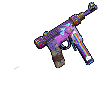 Buy Rust smg Rainbow Pony SMG skin