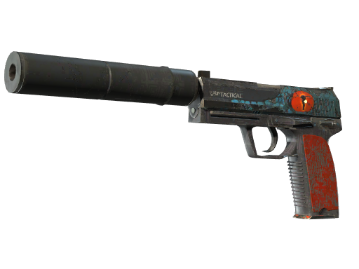 Buy CS2 pistol StatTrak™ USP-S | Caiman (Well-Worn) skin