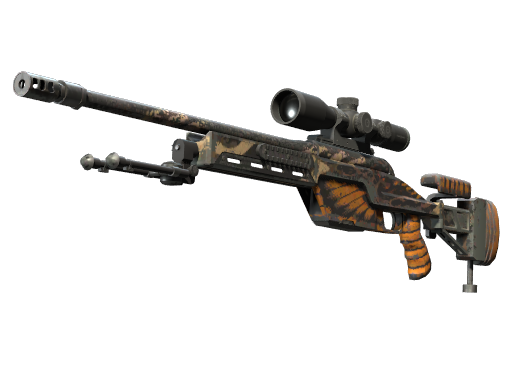 Buy CS2 sniper rifle SSG 08 | Death's Head (Well-Worn) skin