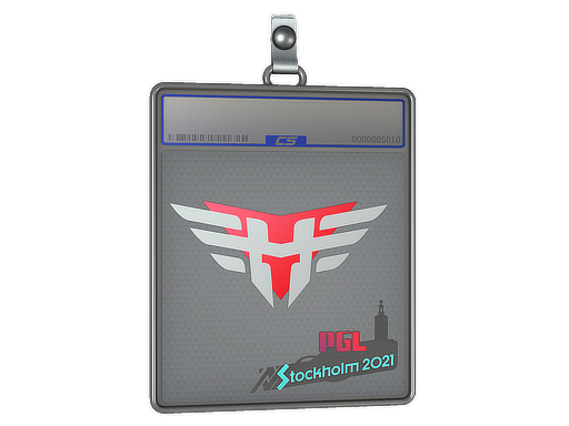 Buy CS2 charm Sticker Slab | Heroic | Stockholm 2021 skin