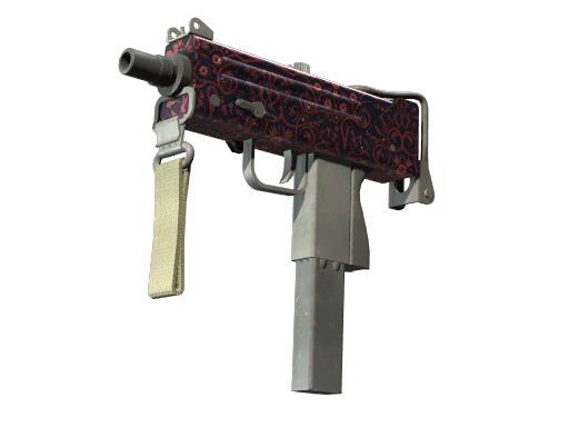 Buy CS2 smg MAC-10 | Red Filigree (Field-Tested) skin