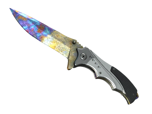 Buy CS2 knife ★ Nomad Knife | Case Hardened (Battle-Scarred) skin