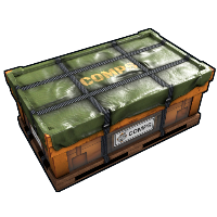 Buy Rust large wooden box Components Supply Container skin