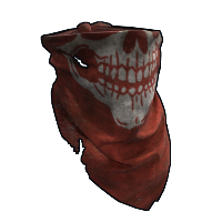 Buy Rust bandana Red Skull Bandana skin