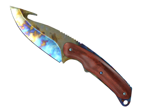 Buy CS2 knife ★ StatTrak™ Gut Knife | Case Hardened (Well-Worn) skin