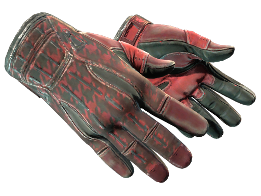 Buy CS2 gloves ★ Sport Gloves | Scarlet Shamagh (Battle-Scarred) skin