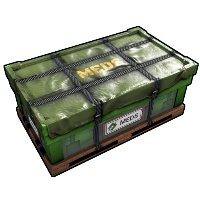Buy Rust large wooden box Meds Supply Container skin