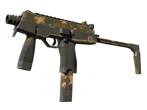 Buy CS2 smg MP9 | Black Sand (Battle-Scarred) skin
