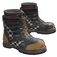 Buy Rust boots Yellow Race Boots skin