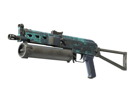 Buy CS2 smg StatTrak™ PP-Bizon | Cobalt Halftone (Field-Tested) skin