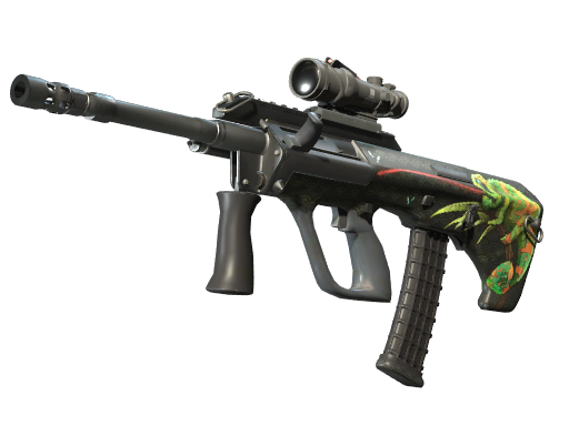 Buy CS2 rifle StatTrak™ AUG | Chameleon (Factory New) skin
