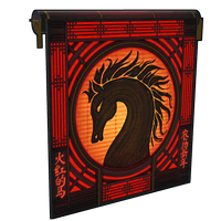 Buy Rust misc Lunar Horse Garage Door skin