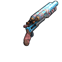Buy Rust double barrel shotgun Santa's Blaster skin