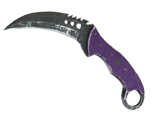 Buy CS2 knife ★ StatTrak™ Talon Knife | Ultraviolet (Battle-Scarred) skin