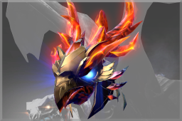 Buy Dota 2 wearable Barding of Balaur - Fire Head skin