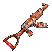 Buy Rust ak47u Gingerbread Man AK skin